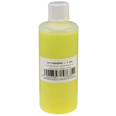 Produktbild von EUROLITE UV-aktive Stempelfarbe, transparent gelb, 100ml (51108000)