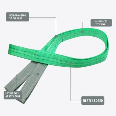 Hebezeug Polyester Flachbandschlinge, Hauptbild
