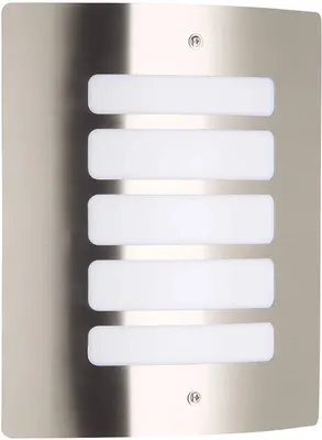 Produktbild von Brilliant Todd Wandleuchte E27 60W IP44 Edelstahl 29x9x24cm 0773502499