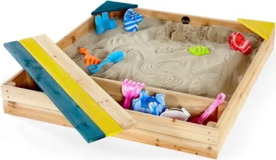 Produktbild von Plum Kinder Sand Spielzeug Sandkasten mit Aufbewahrungsbox