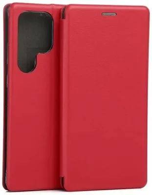 Obrázok produktu pre Magnetické puzdro na telefón Samsung S25 Ultra, červené