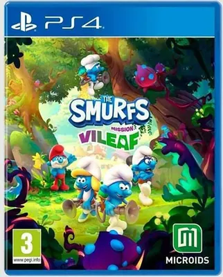 Produktbild von Playstation Games Ps4 The Smurfs Mission Vileaf Mehrfarbig PAL Mehrfarbig PAL