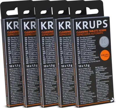 Produktbild von Krups XS3000 Reinigungstabletten Set 50x für EspresseriaAutomatic Espressomaschine