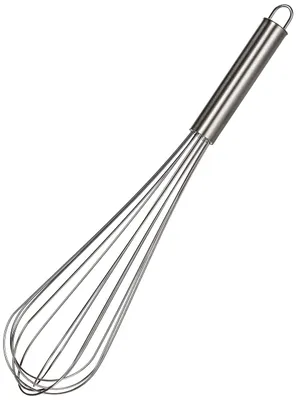 Produktbild von Fackelmann Schneebesen 32,5 cm, Ballonschneebesen aus Edelstahl, robuster Rührbe
