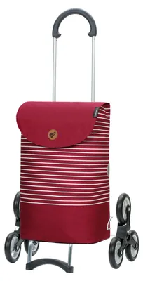 Produktbild von ANDERSEN Einkaufstrolley - Treppenst. Scala Sh. Tilde rot 37 L einkaufen, hochwertig, modern, leichtgängig, Räder abnehmbar, Treppensteiger