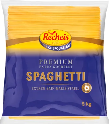 Produktbild von Recheis Premium 3-Ei Spaghetti 5000g