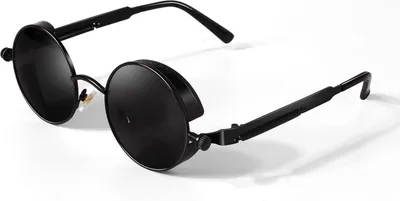 Image de Lunettes de soleil polarisées steampunk rétro UV400 pour hommes femmes