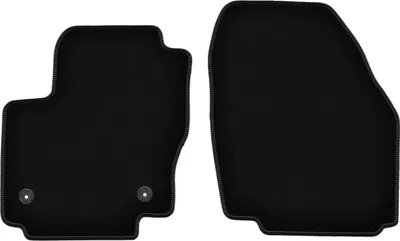 Image de Wielganizator Tapis avant de sol velours sur-mesure pour Ford Mondeo MK4 (2012-2014, liftback, berline, break) noir, jeu 2 pièces, fixations