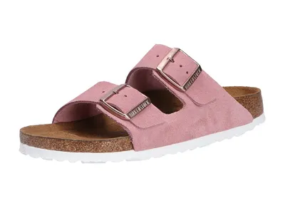 Produktbild von Birkenstock Damen Pantoletten Arizona 18943-37, 18943-38, 18943-39, 18943-40, 18943-41, 18943-42 BIR-1003731 rose 38