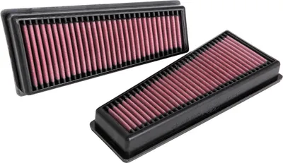 Image de Filtre à air haute performance K&N 33-3140 adapté à la berline MERCEDES-BENZ Classe E (W213) Filtre longue durée carré