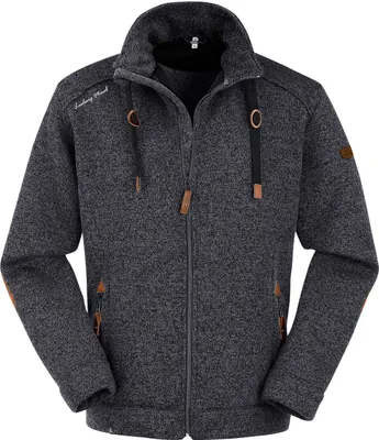 Produktbild von Maul Herren Lichtenau Strickfleecejacke black 50