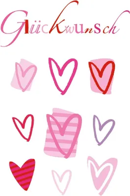 Immagine prodotto di Cuori di biglietti d'auguri