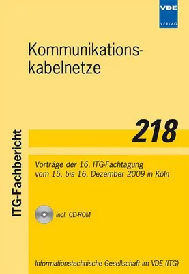 Produktbild von Kommunikationskabelnetze 2009, m. CD-ROM