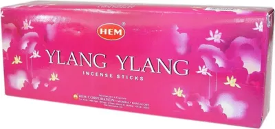 Produktbild von HEM 120 Räucherstäbchen "Blume der Blumen" - Ylang Ylang handgerollte Räucherstäbchen aus Indien