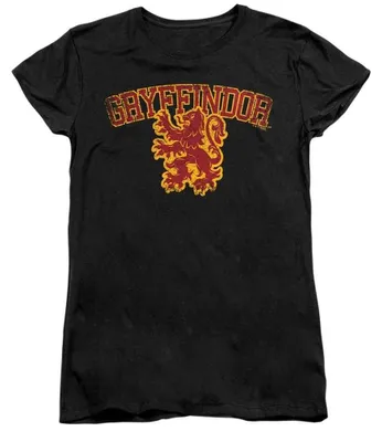 Obrázek produktu pro Tričko "Gryffindor" pro dámy, model TV37438 (velikost S), barva černá