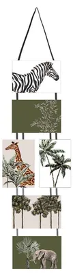 Produktbild von Atmosphera - Fotocollage - Seil - 6 Fotos H80 cm - Ohne farbe