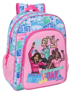 Produktbild von Safta Barbie 15l 32x38x12 Cm Rucksack Blau,Rosa Kinder Blau,Rosa One Size