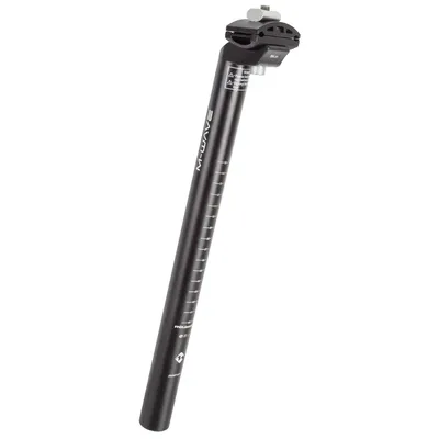 Produktbild von Aquaness Fahrrad Sattelstütze Ø 27.2 x 350mm Alu schwarz eloxiert Patentstütze