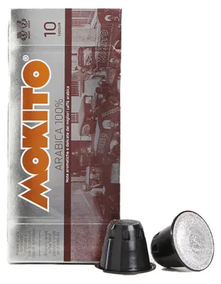 Obrázek produktu pro Kávové kapsle kompatibilní s Nespresso® Mokito Arabica 100%, 10 ks.