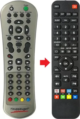 Produktbild von Fernbedienung geeignet für HAUPPAUGE WINTVNOVAHDS2