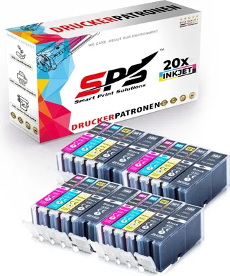 Produktbild von 20x Tinten Canon PGI-580 CLI-581 XXL Multipack kompatibel für Canon Pixma TS8152