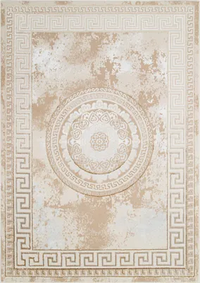 Image de Tapis Tapis ARES classique beige salon chambre à coucher ÖKO-TEX 300 x 400 cm