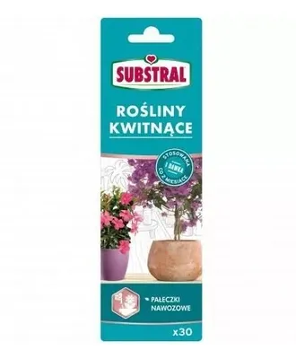 Produktbild von Substral Düngestäbchen für Blühpflanzen 30 Stück