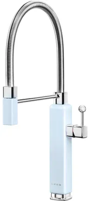 Obrázek produktu pro Smeg MDF50PB, Modrá, Mosaz, Páková rukojeť, Samostarný, Typ C, Keramický