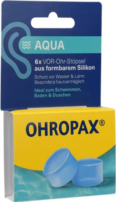Obrázok produktu pre Štuple do uší silikónové aqua