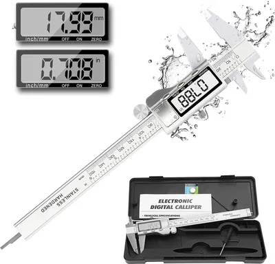 Produktbild von Digitaler Messschieber Messlehre Schieblehre 0-150mm LCD Display Edelstahl