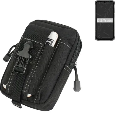 Produktbild von K-S-Trade Gürtel Tasche kompatibel mit Ulefone Armor 12 5G Gürteltasche Holster Schutz Hülle Handy Hülle Smartphone outdoor Handy-Hülle schwarz
