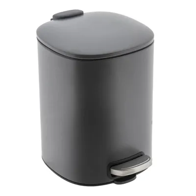 Produktbild von HI Treteimer Metall 5 L Anthrazit