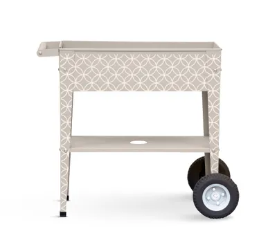 Produktbild von Herstera Garden Metall Hochbeet Barcelona Taupe 85x50x80 cm