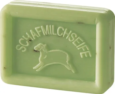 Produktbild von Ovis Schafmilchseife Rosmarin-Orange, 100% Bio, durchblutungsfördernd, entzündungshemmend, für die tägliche Dusche, eckig, 100 g