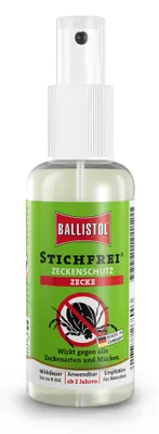 Immagine prodotto di BALLISTOL 26900 BALLISTOL STICHFREI® ZECKE Mückenschutz-Spray 100 ml