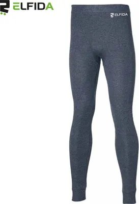 Produktbild von Elfida - Thermohose Herren - Thermounterwäsche - Thermo Hose Anthrazit - Thermounterwäsche Herren - Größe XL