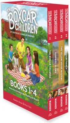 Obrázok produktu pre The Boxcar Children Mysteries Boxed Set 1-4