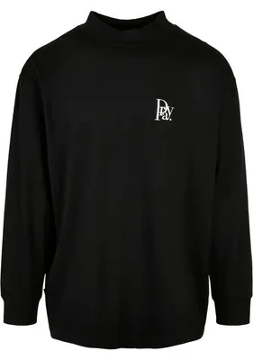 Immagine prodotto di Maglietta da uomo a maniche lunghe Cayler & Sons Prayor Black White Turtleneck Longsleeve nera - XS