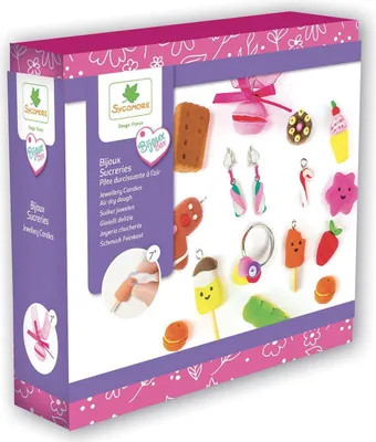 Produktbild von Schmuck Bastelset, Sycomore Bijoux Sucreries, Ab 7 Jahren, DIY Schmuck Zubehör
