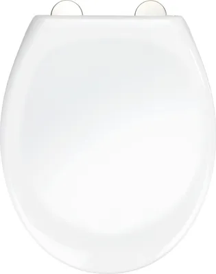 Produktbild von WENKO WC Sitz Absenkautomatik Klodeckel Toilettendeckel Toilettensitz Weiß IOS