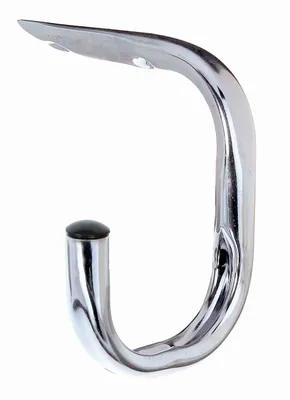 Produktbild von Alberts Fahrradhaken | gebogen | galvanisch blau verzinkt | Gesamthöhe 150 mm | Hakentiefe 110 mm | 6er Set