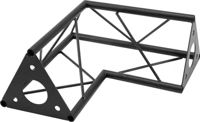 Image de DECOTRUSS SAC-21 Ecke 2-Wege, 90°, noir