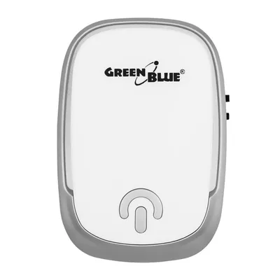 Productafbeelding van Deurbel met funkmuziek, 38 melodieën, 90 dB, wit, bereik tot 200 meter, model GB404 W van Greenblue