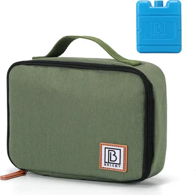 Produktbild von Brisby 4-lagige Kühltasche – Lunchtasche 2,5 Liter – Grün