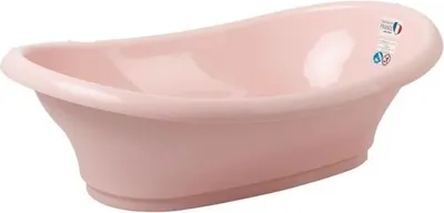 Obrázok produktu pre Detská vaňa Thermobaby Vasco, ergonomická, s odtokovou zátkou, ružová