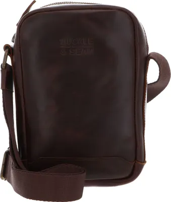 Produktbild von BUCKLE & SEAM Umhängetasche Schultertasche Runner Crossbody Bag Brown / Dot braun