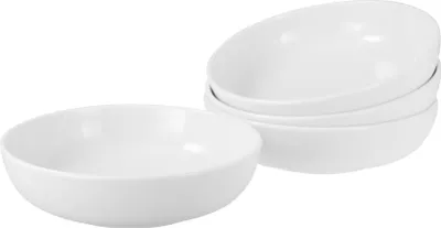 Produktbild von CreaTable, 22555, Allround Weiss, Poke Bowl 4-tlg, Porzellan