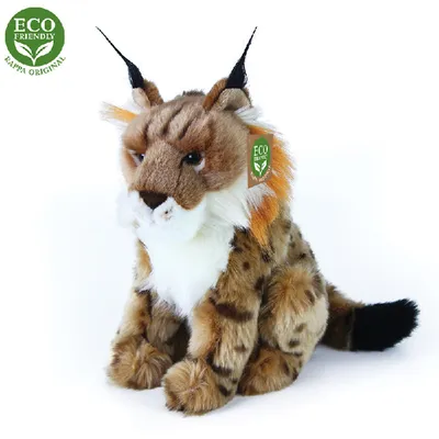 Produktbild von RAPPA Plüsch-Sitzluchs 25 cm ECO-FRIENDLY