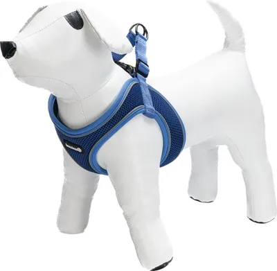 Produktbild von Beeztees Geschirr Premium Parinca Step-In blau, Verstellmöglichkeit: 41 - 46 cm