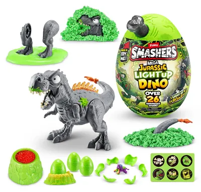 Produktbild von Smashers - Jurassic Light Up Dino Ei Serie 1 (sortierter Artikel)